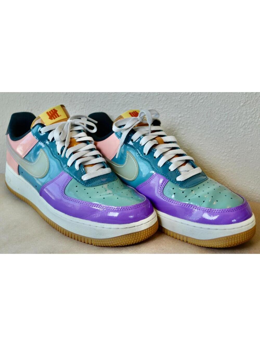 Nike AF1 Low SPX Undefeated "Wild Berry" Patent Leather Mens Sz 11 DV5255-500